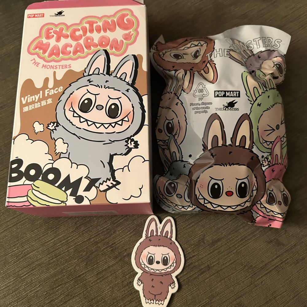 The Monsters - Labubu Exciting Macaron Toffee Sealed Packaged